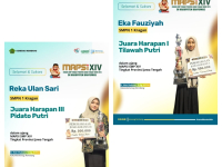 Siswi SMP Negeri 1 Kragan Torehkan Prestasi Membanggakan di Ajang MAPSI Tingkat Provinsi Jawa Tengah 2025