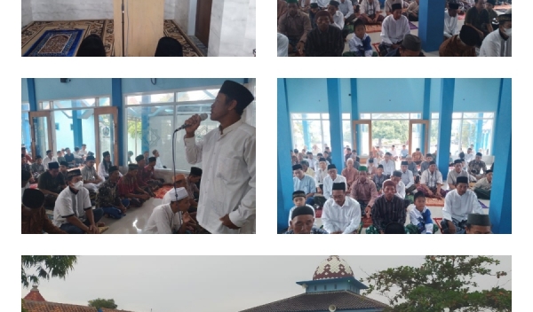 Sholat Idul Fitri 1 Syawal 1446 H di Musholla SMP N 1 Kragan : Khutbah tentang 